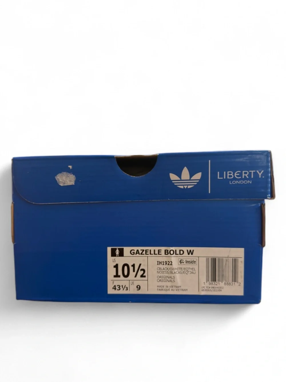 adidas x Liberty London Black/Floral Gazelle Bold Shoes Size US Women’s 10.5